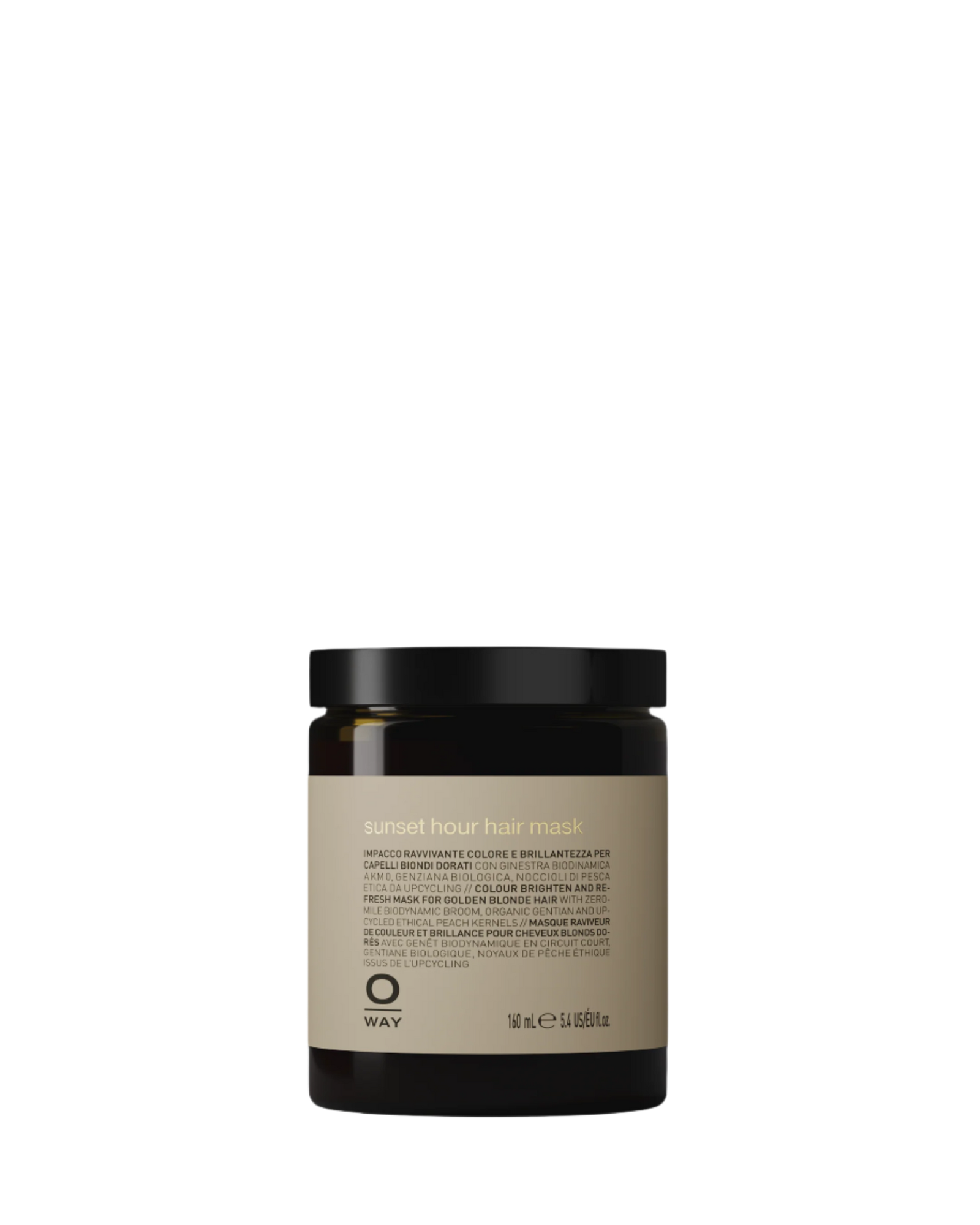 OWAY Sunset Hour Hair Mask — zlatý blond
