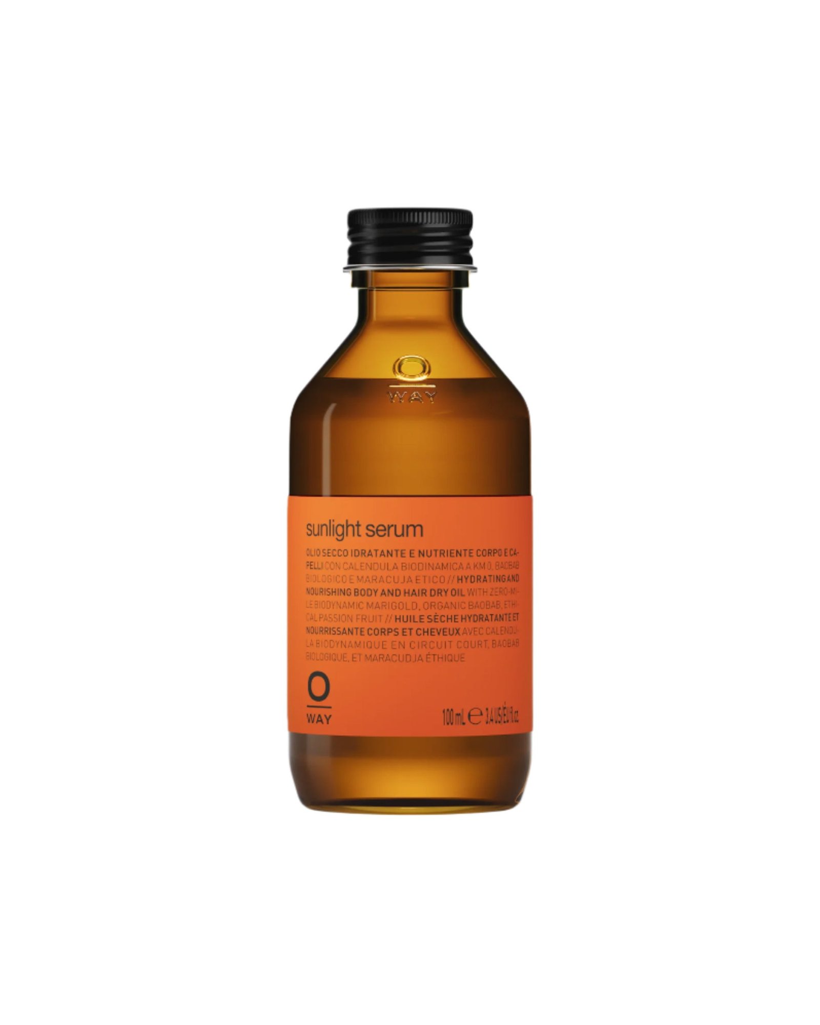 OWAY Sunlight Serum — suchý olej na telo a vlasy