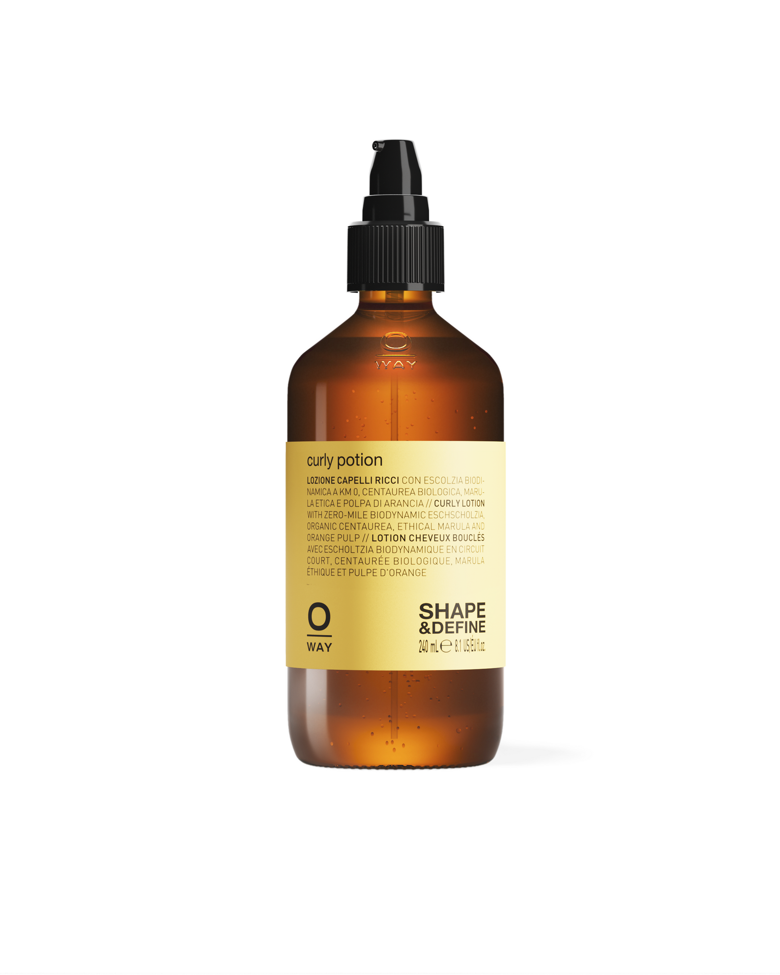 OWAY Curly Potion — stylingové mlieko pre kučery
