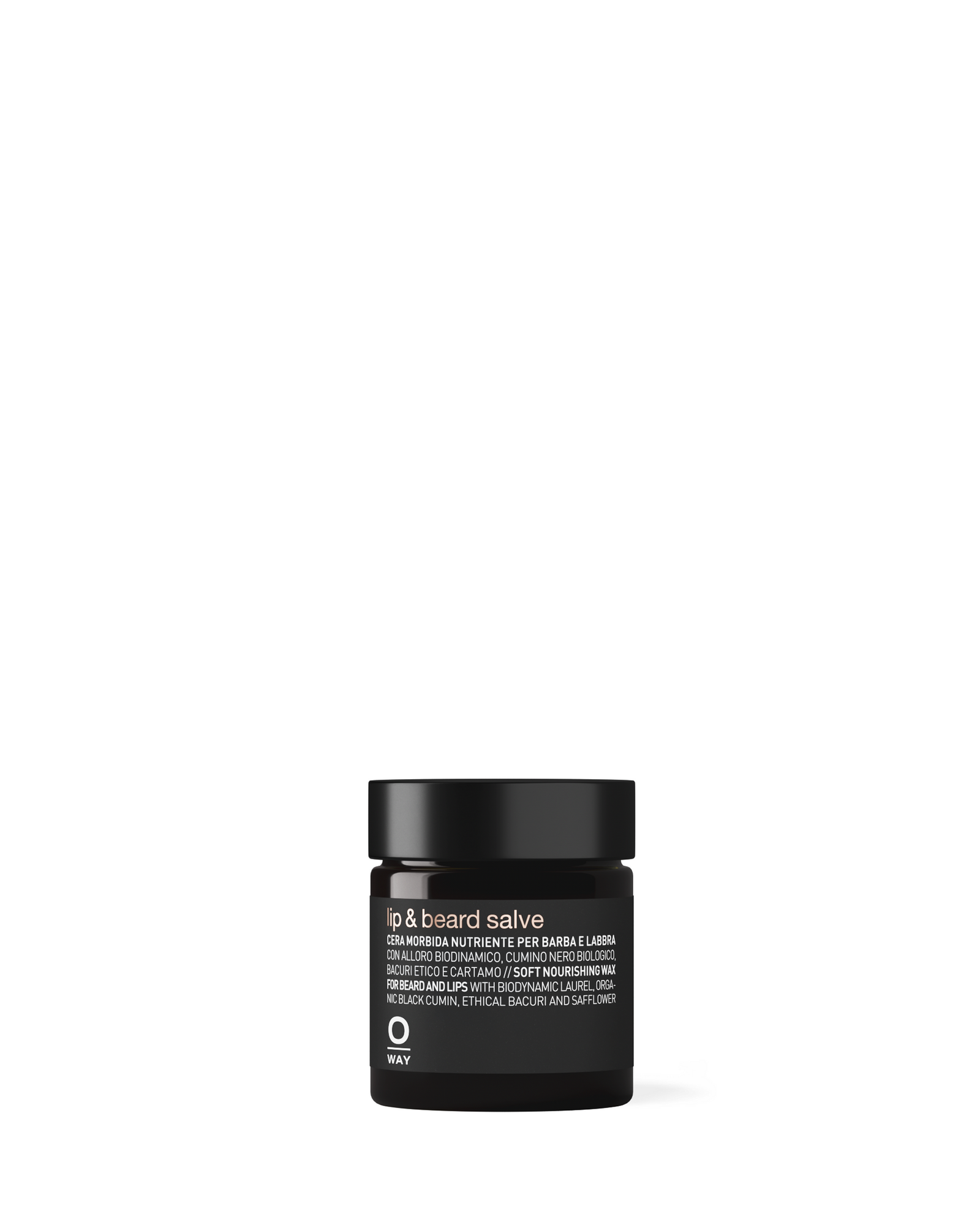 OWAY Lip & Beard Salve — vyživujúci vosk na bradu a pery